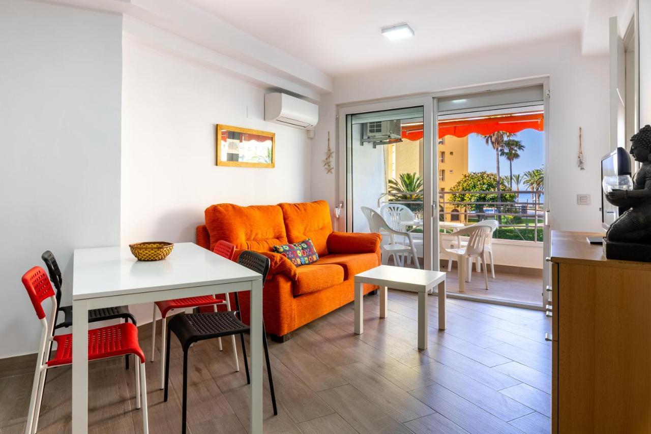 Apartamento primera linea playa Algarrobo Costa Exterior foto