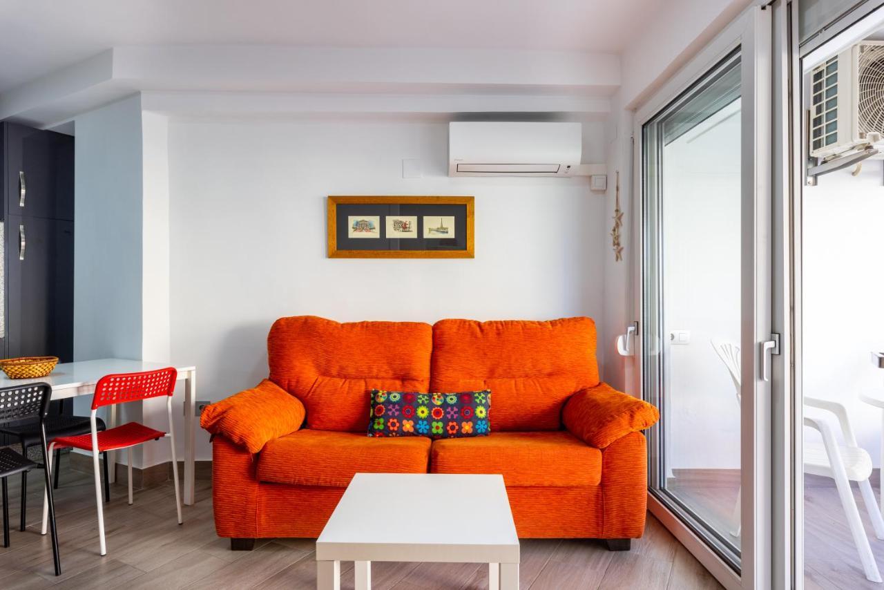 Apartamento primera linea playa Algarrobo Costa Exterior foto