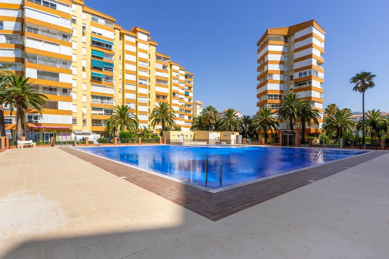 Apartamento primera linea playa Algarrobo Costa Exterior foto
